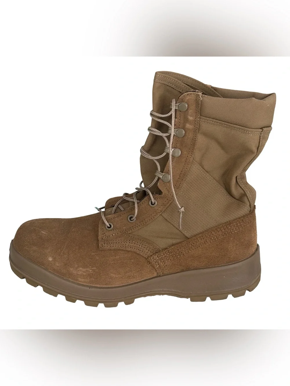 Belleville AFSTC 11 Hot Weather Steel Toe Coyote Military Combat Boots NIB $240